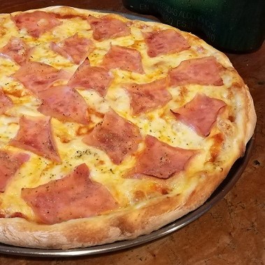 PROMO: PIZZA DE JAMON GRANDE 19.90